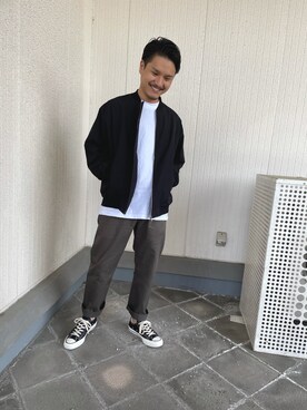 よねさん（メンズ・172cm）の春コーディネート