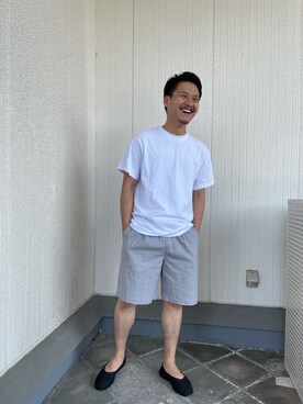 「La Manual Alpargatera（マヌアル・アルパルガテラ）のアイテム」を使った、よねさん（メンズ・172cm）の春コーディネート
