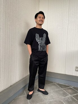 「La Manual Alpargatera（マヌアル・アルパルガテラ）のアイテム」を使った、よねさん（メンズ・172cm）の春コーディネート