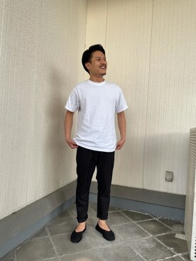 「La Manual Alpargatera（マヌアル・アルパルガテラ）のアイテム」を使った、よねさん（メンズ・172cm）の春コーディネート