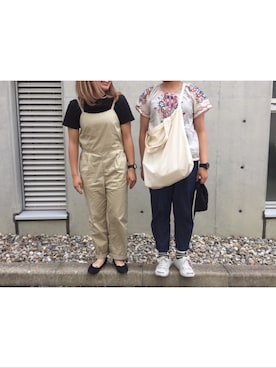 マキノとアンザイさんのコーディネート