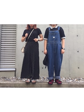 マキノとアンザイさんのコーディネート