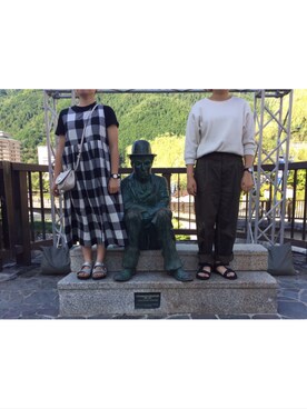 マキノとアンザイさんのコーディネート