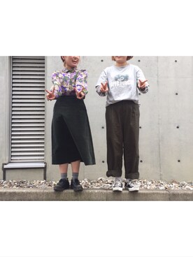 マキノとアンザイさんのコーディネート