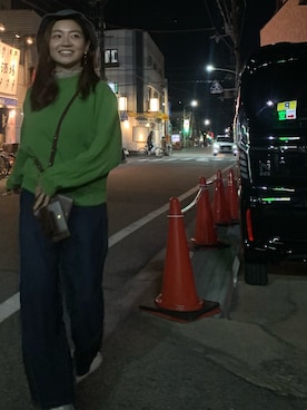 Uさん（レディース・155cm）の冬コーディネート