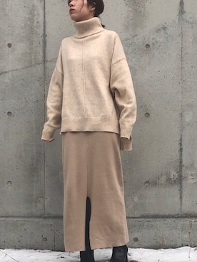 nodokaさん（レディース・159cm）の冬コーディネート