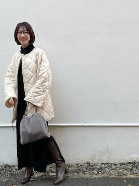 nodokaさん（レディース・159cm）の冬コーディネート