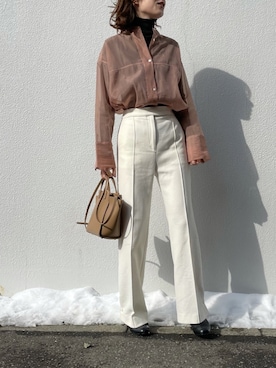 nodokaさん（レディース・159cm）の冬コーディネート