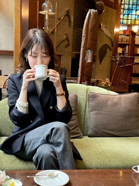 「Orobianco（オロビアンコ）のアイテム（腕時計）」を使った、nodokaさん（レディース・159cm）の春コーディネート