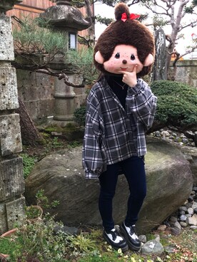 モンチッチと時々柴田さんのコーディネート