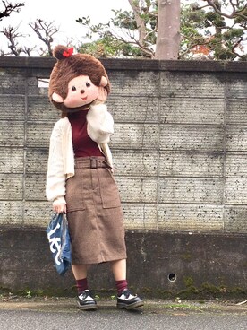 モンチッチと時々柴田さんのコーディネート