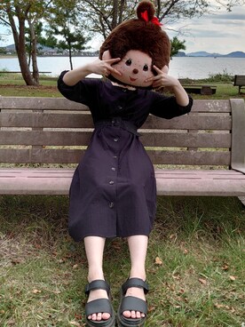 モンチッチと時々柴田さんのコーディネート