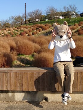 モンチッチと時々柴田さんのコーディネート