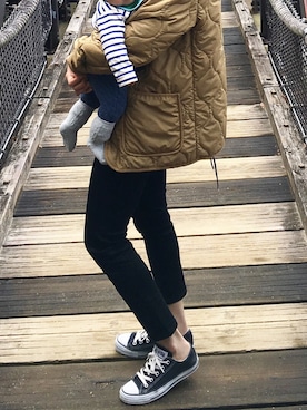 ATTSUさん（レディース・163cm）の春コーディネート