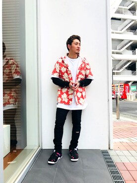 Ｋ長袖愛好会さん（メンズ・170cm）の夏コーディネート