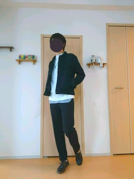 「DAISO（DAISO）のアイテム（アナログ腕時計）」を使った、Hika Seriさん（メンズ・170cm）の秋コーディネート