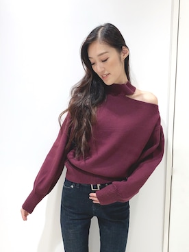 「LIPSERVICE（リップサービス）のアイテム」を使った、suzuさん（レディース・163cm）の秋コーディネート