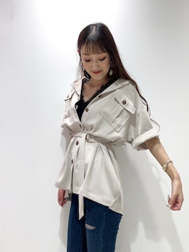 suzuさん（レディース・163cm）の春コーディネート