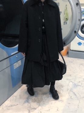 「tricot COMME des GARCONS（トリココムデギャルソン）のアイテム（シューズ）」を使った、まさん（レディース・160cm）の冬コーディネート