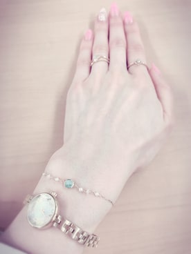 「ジュエリー」｜keccoさん（レディース・154cm）の春コーディネート