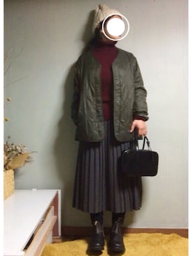 cazcoさん（レディース・157cm）の冬コーディネート