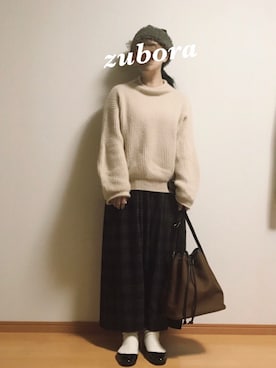 cazcoさん（レディース・157cm）の冬コーディネート