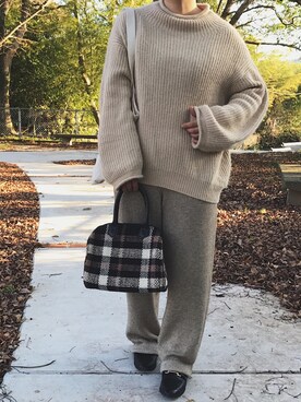 cazcoさん（レディース・157cm）の冬コーディネート