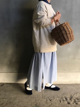 「平成最後のWEARISTAセンバツ」｜「アイテム（その他シューズ）」を使った、cazcoさん（レディース・157cm）の春コーディネート