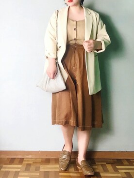 cazcoさん（レディース・157cm）の春コーディネート