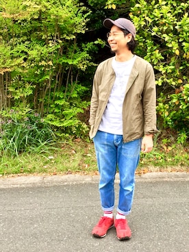 「ニューシャネル」｜みっちーさん（メンズ・170cm）の春コーディネート