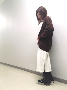 「オールドスクール」｜maikoさん（レディース・157cm）の冬コーディネート