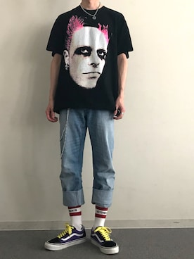 「AnaheimFactory」｜りゅうせいみマンさん（メンズ・180cm）の春コーディネート