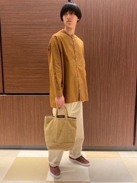 「Stanley & Sons（スタンレーアンドサンズ）のアイテム」を使った、YUTAさん（メンズ・180cm）の冬コーディネート