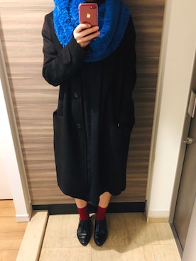 「レア」｜もふもふさん（レディース・163cm）の冬コーディネート