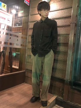 「circus（サーカス）のアイテム」を使った、Riri-🕺🏻さん（メンズ・173cm）の秋コーディネート