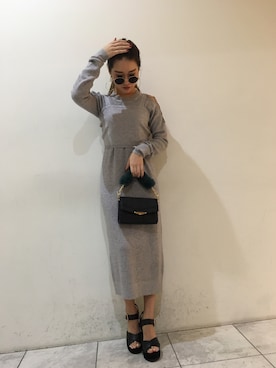 ENVYM_RIKAさん（レディース・161cm）の秋コーディネート