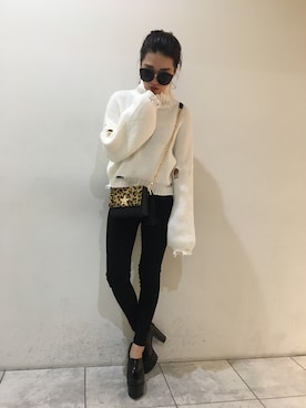 ENVYM_RIKAさん（レディース・161cm）の秋コーディネート