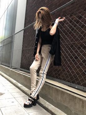 ENVYM_RIKAさん（レディース・161cm）の春コーディネート