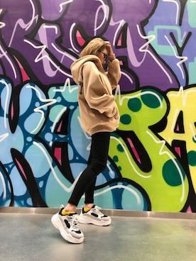 ENVYM_RIKAさん（レディース・161cm）の冬コーディネート