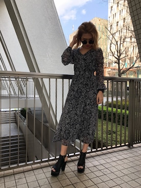 ENVYM_RIKAさん（レディース・161cm）の春コーディネート