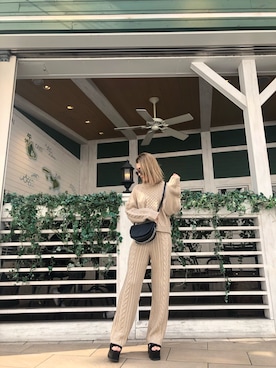 ENVYM_RIKAさん（レディース・161cm）の冬コーディネート