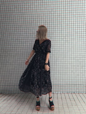 ENVYM_RIKAさん（レディース・161cm）の夏コーディネート