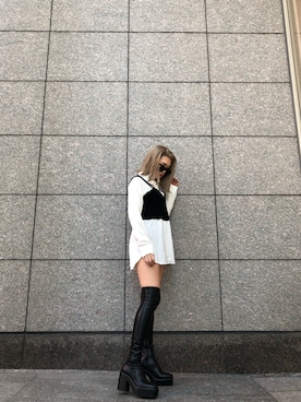 ENVYM_RIKAさん(レディース・161cm)の秋コーディネート