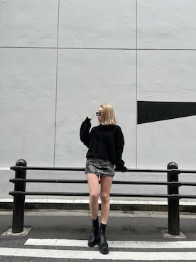 ENVYM_RIKAさん（レディース・161cm）の冬コーディネート