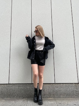 ENVYM_RIKAさん（レディース・161cm）の春コーディネート