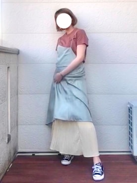 「アイテム（ワンピース/ドレス）」を使った、rさん（レディース・171cm・10代）の夏コーディネート