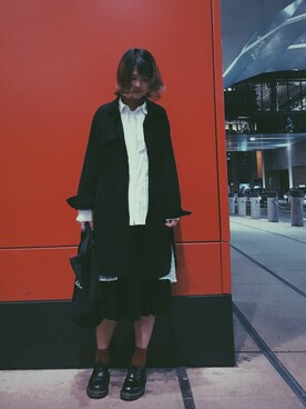 「ROCOCO（ロココ）のアイテム（トップス）」を使った、Tramadolさん（レディース・166cm）の冬コーディネート