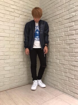 t.さん（メンズ・165cm）の夏コーディネート