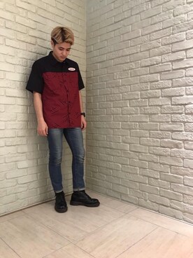 「ロック」｜t.さん（メンズ・165cm）の夏コーディネート