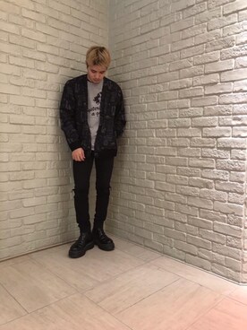 「ロック」｜t.さん（メンズ・165cm）の夏コーディネート